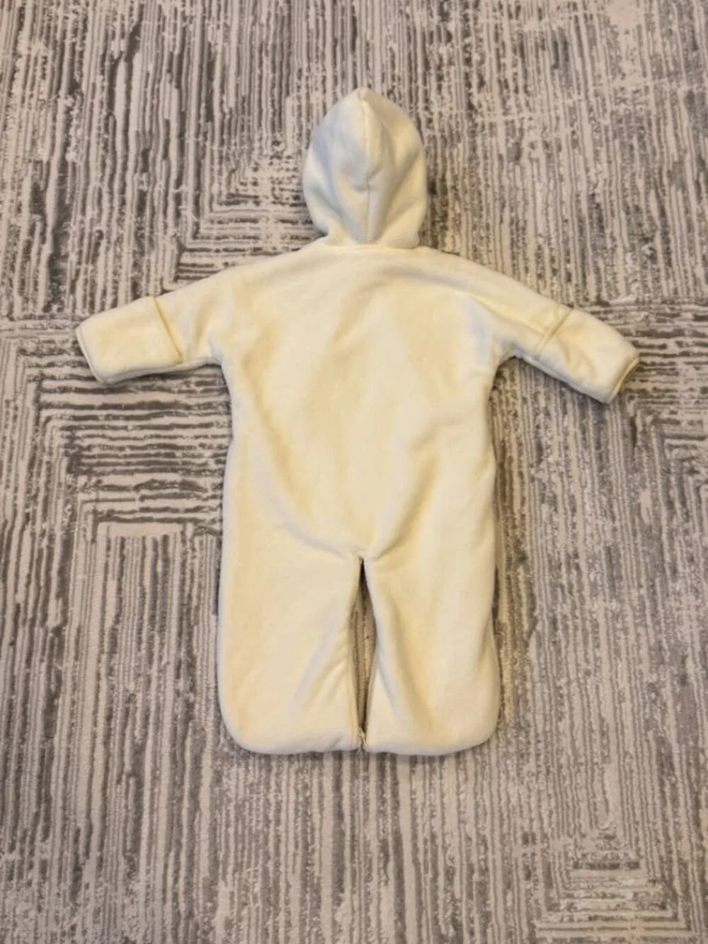 Ralph Lauren Infant size 6 months cream Thick Warm Sherpa Bunting coat MSRP $125